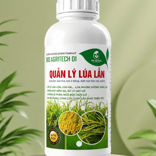 XỬ LÝ LÚA LẪN CHAI 1 LÍT 