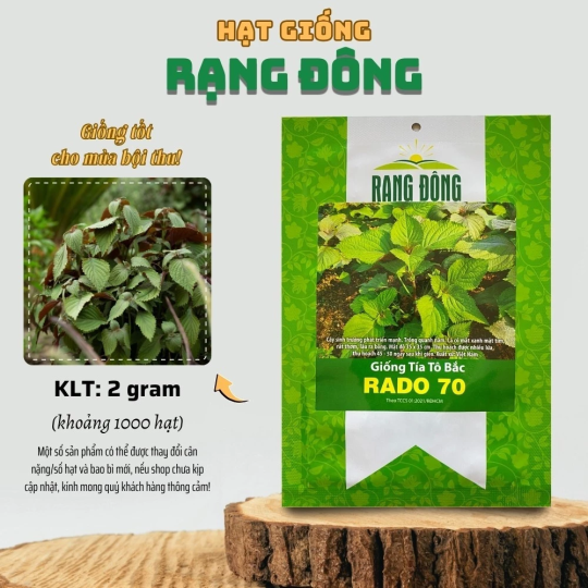 Hạt giống Tía Tô Bắc