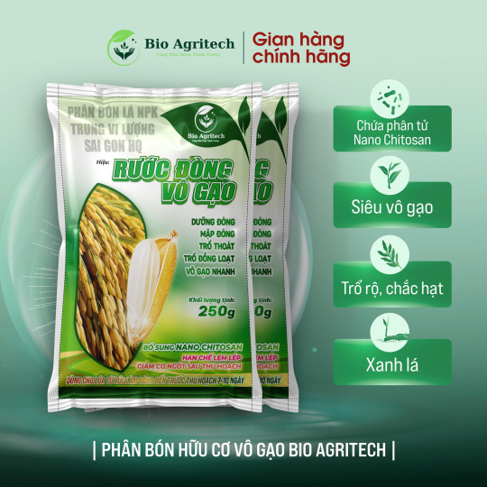 [MIỄN SHIP TỪ 02 GÓI] ĐÓN ĐÒNG VÔ GẠO 250G