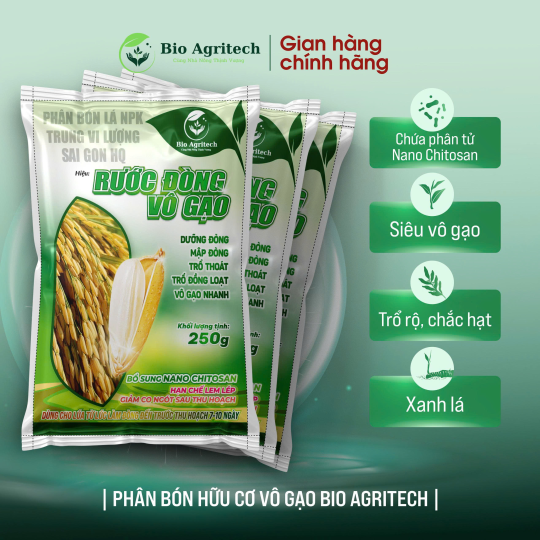 [MIỄN SHIP TẶNG 1 GÓI] COMBO 10 GÓI ĐÓN ĐÒNG VÔ GẠO 250G 