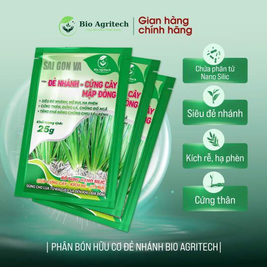 [TẶNG 15 GÓI ] COMBO 100 GÓI ĐẺ NHÁNH CỨNG CÂY NUÔI ĐÒNG 25g